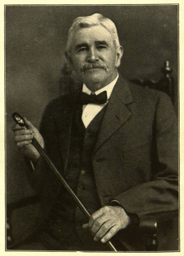 Photographic portrait of James Columbus Steele, from his <i>Sketches of the Civile War</i>, published 1921 by Brady Printing Company, Statesville, NC.  From the General Collection of the State Library of North Carolina. 