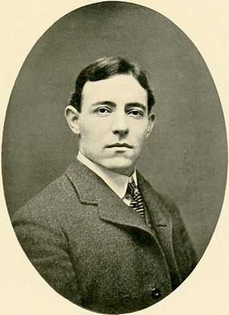 A photograph of George Stephens published in the 1903 University of North Carolina yearbook.