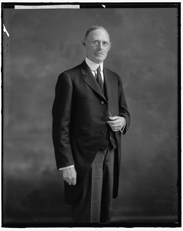 Portait fo the Honorable William F. Stevenson, by Harris & Ewing, taken between 1905 and 194[2]. From the Harris & Ewing Collection, Library of Congress Prints & Photographs Online Catalog. 