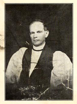 Portrait of Bishop Robert Strange, from the memorial edition of the <i>Mission Herald</i>, 1914, Vol. XXVIII, No. 10, published by the Diocese of East Carolina at New Bern, NC. Presented on Archive.org. 