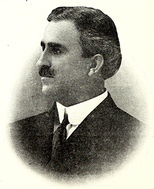 Frederick Nelson Tate during his tenure as mayor of High Point. Image from Archive.org.