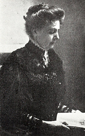 Photograph of the author Frances Christine Fisher Tiernan, aka Christian Reid. Image from Archive.org.