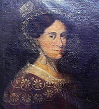 A portrait of Eliza Evans Turner, the mother of Josiah Turner, Jr. Image from the North Carolina Digital Collections.
