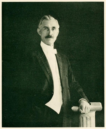Portrait of Samuel Bryant Turrentine. In the Greensboro College (Greensboro, NC) yearbook <i>The Echo</i>, 1922, p.13.  Presented by DigitalNC. 
