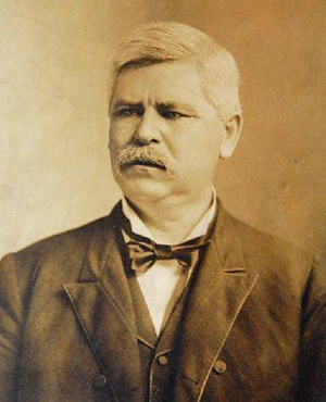 Photograph of Zebulon Baird Vance circa 1880s-1890s. Image from the North Carolina Historic Sites.