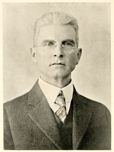 Photographic portrait of Preston Stewart Vann, circa 1921, from the Chowan College yearbook <i>The Chowanaka</i>, 1921, Vol. VII, p. 2, Murfreesboro, NC. Presented on Archive.org. 