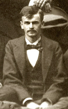 Photograph of Charles Aurelius Webb, from a group photograph of the Asheville Bar Association, circa 1898. Image from the University of North Carolina Asheville.