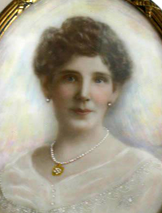 A miniature portrait of Mary Lyde Hicks Williams by her son. Williams, Virginius Faison. "Portrait, Miniature, Accession #: H.1970.53.5." 1927. North Carolina Museum of History.