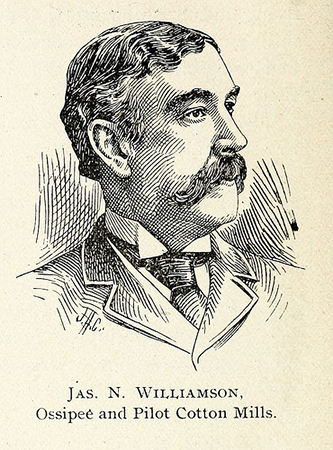 Engraving of James Nathaniel Williamson, 1897. Image from the North Carolina Digital Collections.