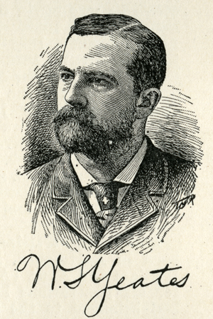 Engraving of William Smith Yeates, from <i>The National Cyclopaedia of American Biography</i>, published 1906.  From the collections of the State Library of North Carolina. 