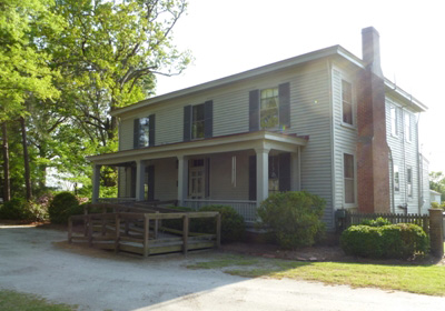 Joseph Barnes house, Wilson, NC. Courtesy of Preservation of Wilson. 