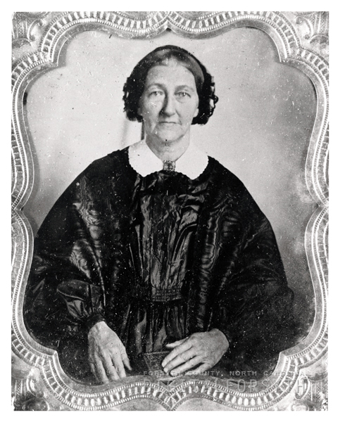 Lydia Theodora Benzien, daughter of Christian Ludwig Benzien. Image courtesy of Wake Forest University Digital Archives. 