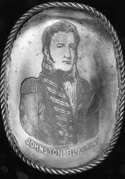 Engraving of Johnston Blakeley. Image courtesy of the NC Museum of History. 
