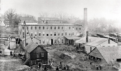 Salem Iron Works.  Image courtesy of Digital Forsyth. 