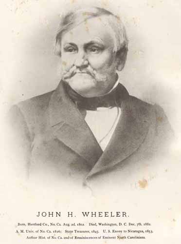 John H. Wheeler. Courtesy of Documenting the American South, UNC Libraries. 