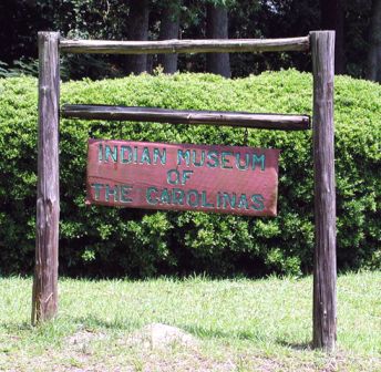 &quot;Indian Museum of the Carolinas Laurinburg, Scotland County. Street sign for the Indian Museum of the Carolinas. &quot; Photo courtesy of NC ECHO photo database, part of NC Department of Cultural Resources. 