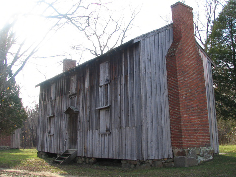 One of the plantation's slave houses built in 1850