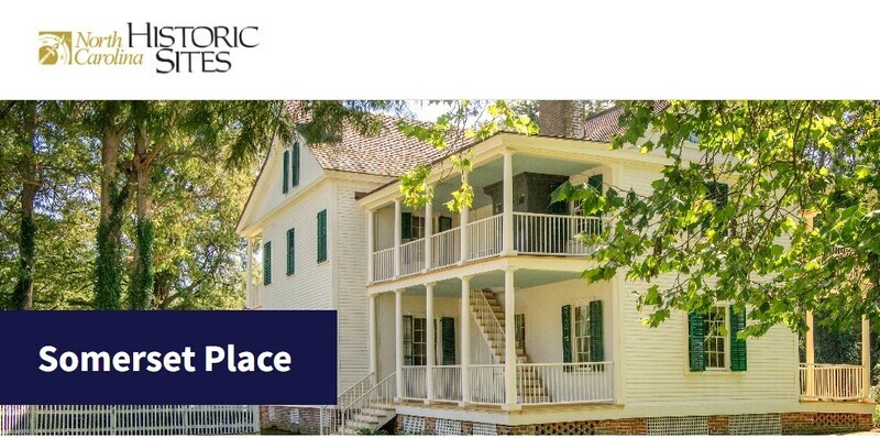 Website for the Somerset Place Historic Site