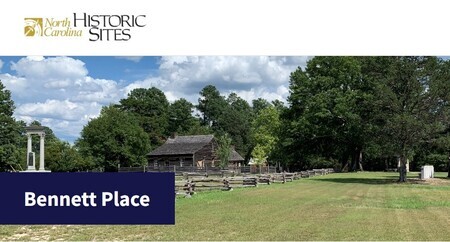 Website for the Bennett Place Historic Site