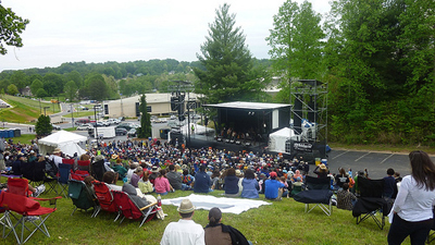 "Hillside stage." 2012. Merlefest. Photo by Flickr user cp_thornton