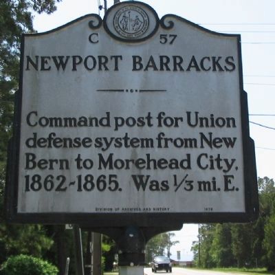 Newport Barracks Marker