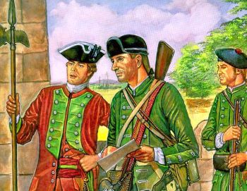 Colonial Rangers. Image available from U.S. Army Center of Military History. 