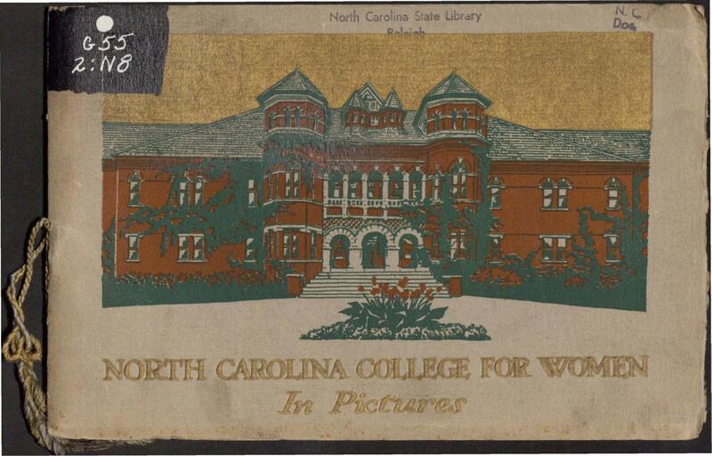 A brief brochure about the College for Women at Greensboro