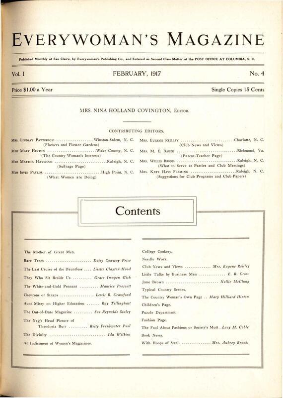 Volume 1, number 4 (February 1917)