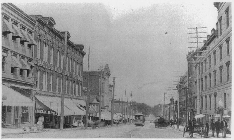 East Trade Street, Charlotte, c. 1910 | NCpedia