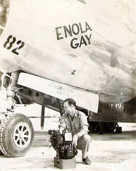 where is the enola gay located today