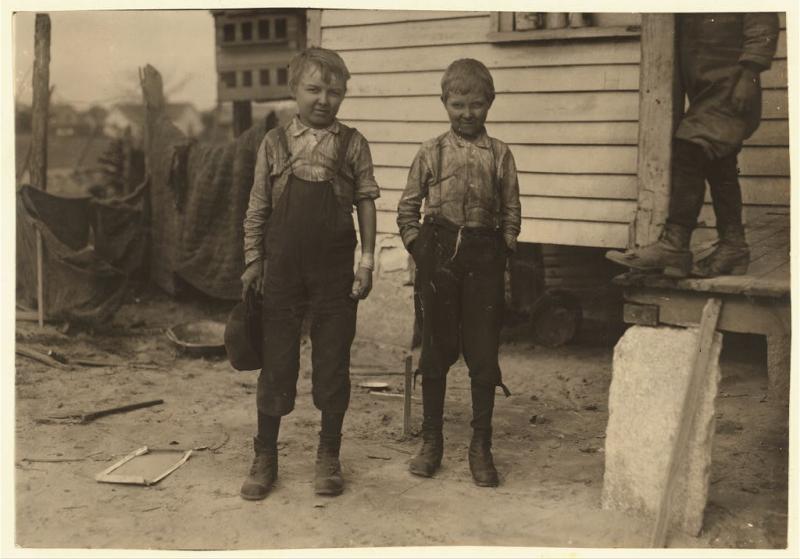 Charlie and Ollie Allen, child laborers | NCpedia