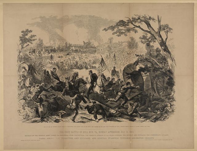 first battle of bull run casualties north