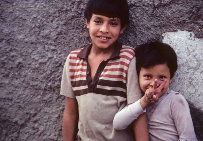 Two young kids in Guanajuato, Mexico | NCpedia