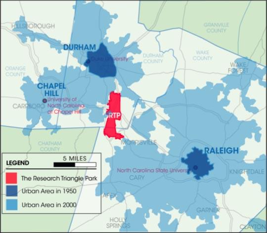 RTP Map 2 NCpedia   Rtp02 