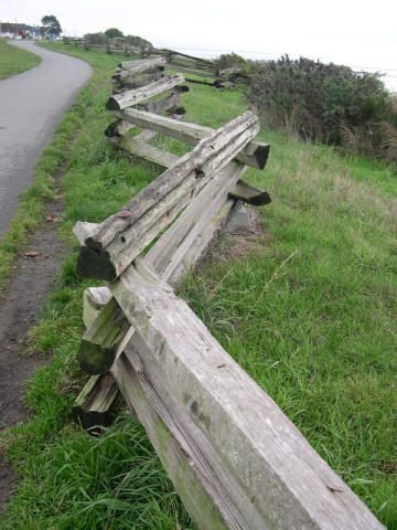 Zigzag fence