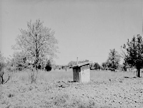 Privy near Greensboro, North Carolina