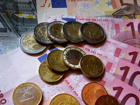 Euros and euro-cents