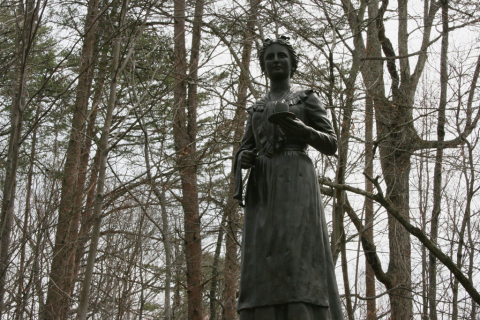 Statue of Kerenhappuch Norman Turner