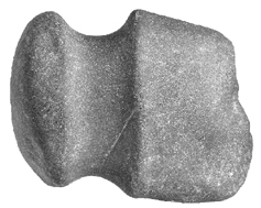 Polished stone axe from Nash County, North Carolina, 3000-1000 BC