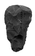 Chipped-stone adze from Stanly County, North Carolina, ca. 8500 BC