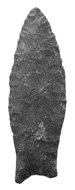 Spear point from North Carolina, ca. 9000 BC