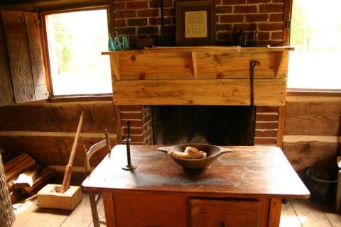 Latta Plantation enslaved workers' kitchen