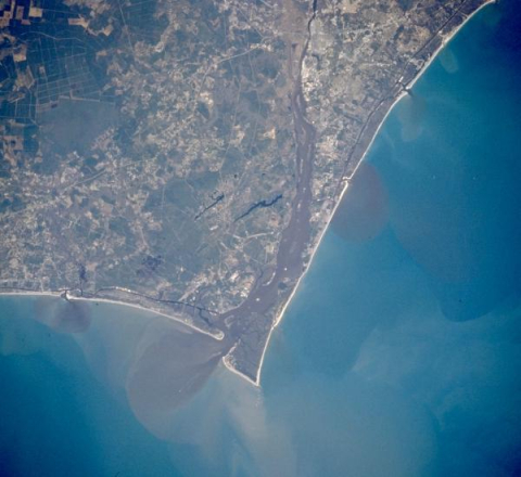 Cape Fear-Satellite image