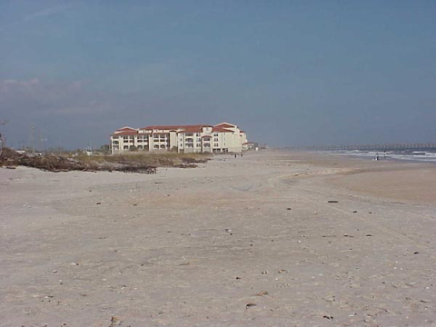 Barrier island hotel