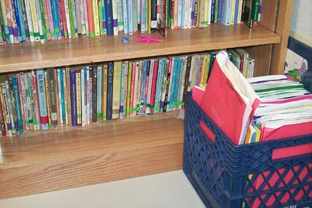 Storing books