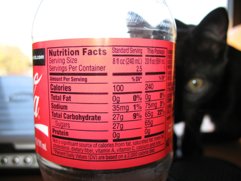 Coca-Cola label