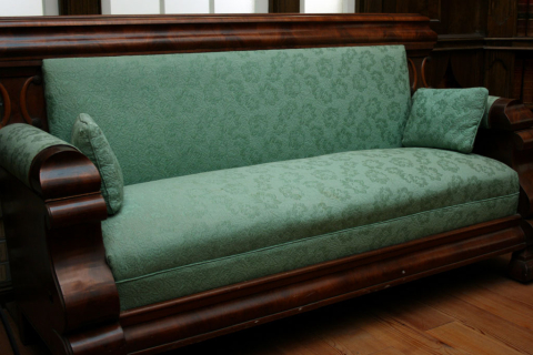 Hayes Library couch