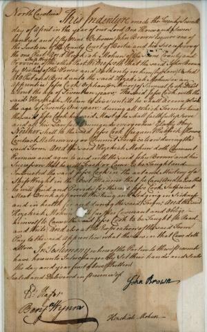 A Colonial Indenture