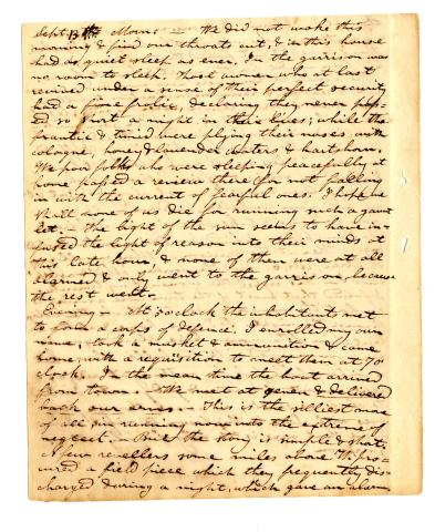 Moses Ashley Curtis diary, September 1831 (page 5 of 7)