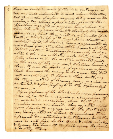 Moses Ashley Curtis diary, September 1831 (page 6 of 7)